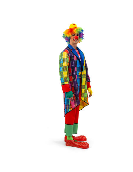 Déguisement Clown Homme Multicolore – Costume Cirque & Carnaval