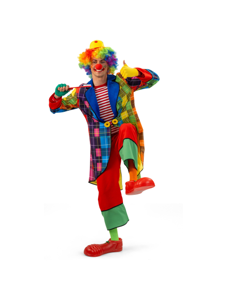 Déguisement Clown Homme Multicolore – Costume Cirque & Carnaval