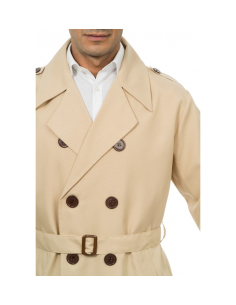 Trench Coat Inspecteur – Manteau Détective Homme Polyester (M à XL) 2