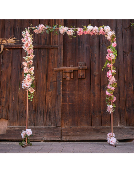 Arche Cérémonie en Métal Or Champagne 1,5 × 2 m – Polyvalente & Sécurisée