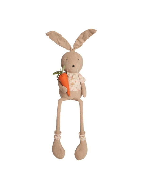 Décoration Lapin de Pâques XL Liberty – Géant 190 cm avec Carotte