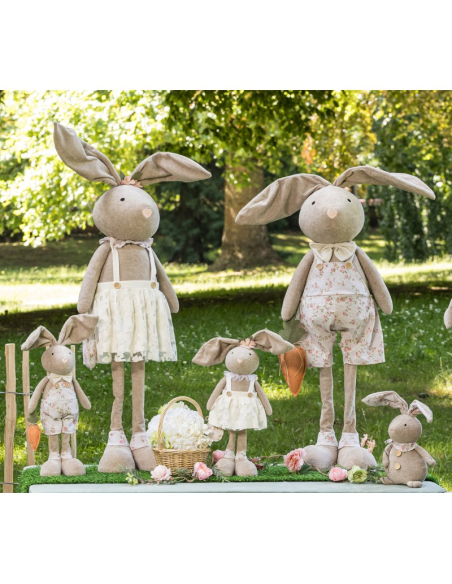 Lapin de Pâques Liberty à Jambes Télescopiques – 120 cm