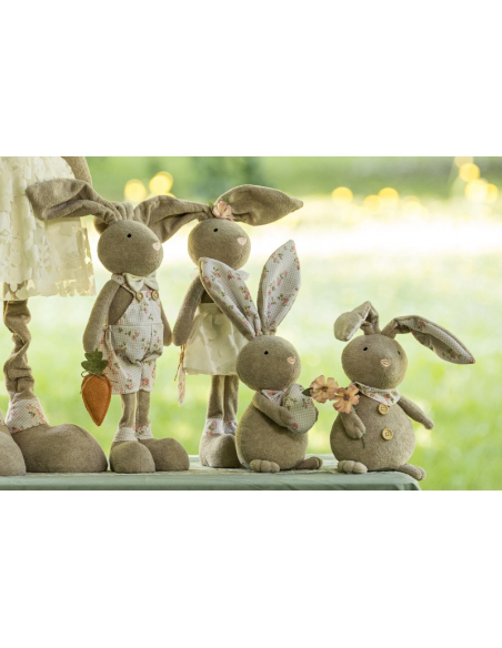 Lapin de Pâques Liberty à Jambes Télescopiques – 120 cm