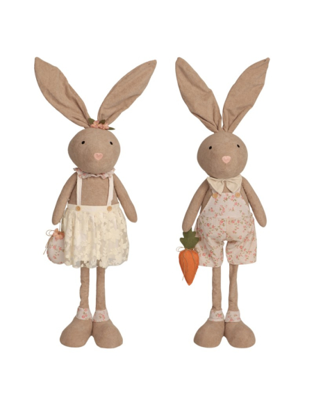 Lapin de Pâques Liberty à Jambes Télescopiques – 120 cm
