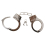 Menottes de Policier Métal – Accessoire Réaliste Costume Police