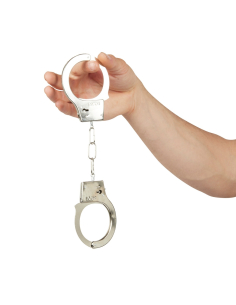 Menottes de Policier Métal – Accessoire Réaliste Costume Police 2