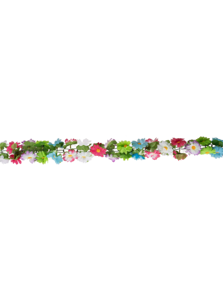 Guirlande de Fleurs Multicolores 200 cm – Déco Printemps, Mariage & Vitrine