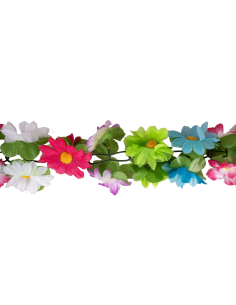 Guirlande de Fleurs Multicolores 200 cm – Déco Printemps, Mariage & Vitrine