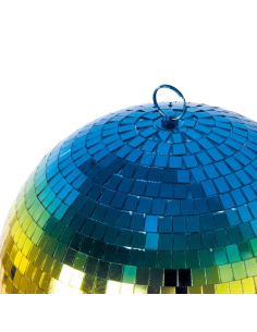 Boule à facettes arc-en-ciel Ø 30 cm – Décoration disco lumineuse et festive 2