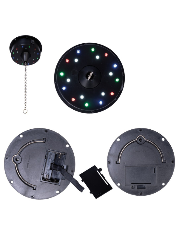 Moteur Lumineux pour Boule à Facettes – Compatible Ø15/20/30 cm