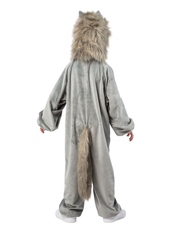 Déguisement Loup Gris Enfant – Costume Animal Doux & Confort