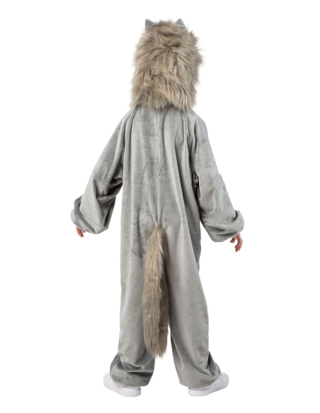 Déguisement Loup Gris Enfant – Costume Animal Doux & Confort