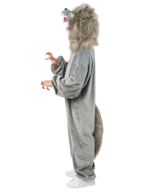 Déguisement Loup Gris Enfant – Costume Animal Doux & Confort