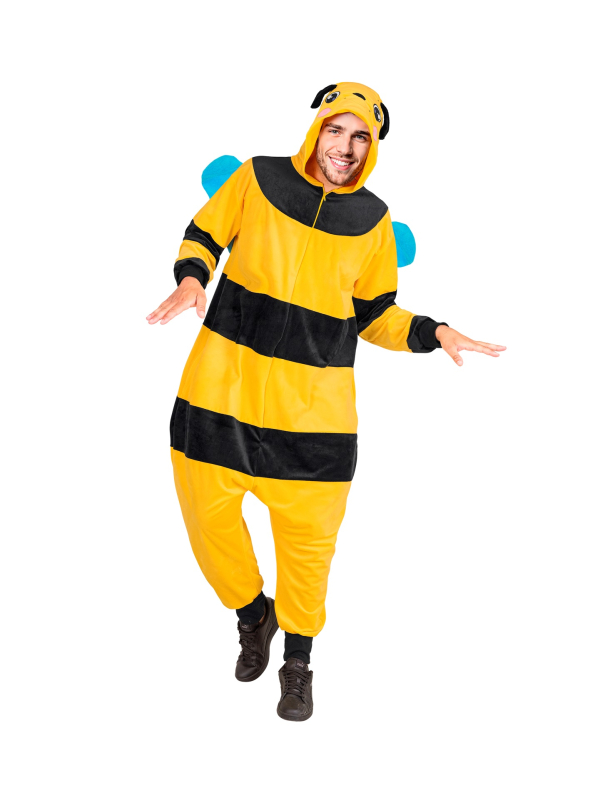 Combinaison pyjama abeille – Onesie kigurumi mixte adulte