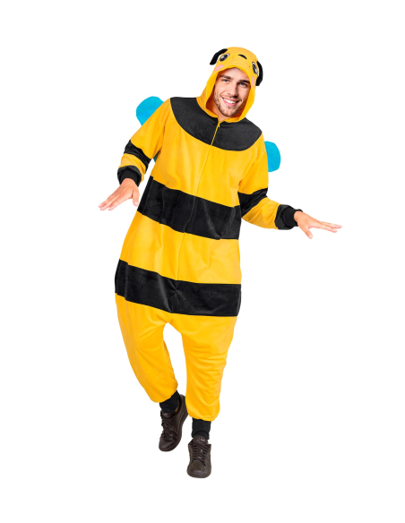 Combinaison pyjama abeille – Onesie kigurumi mixte adulte
