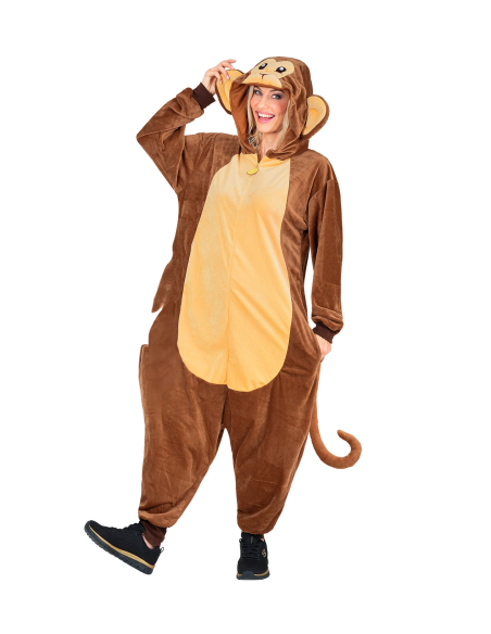 Combinaison pyjama singe – Onesie kigurumi mixte adulte