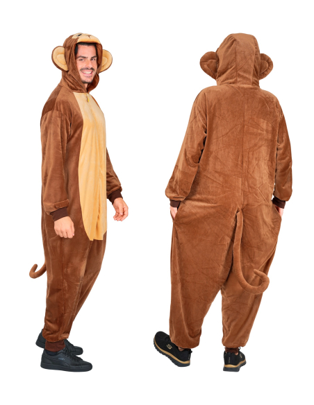 Combinaison pyjama singe – Onesie kigurumi mixte adulte