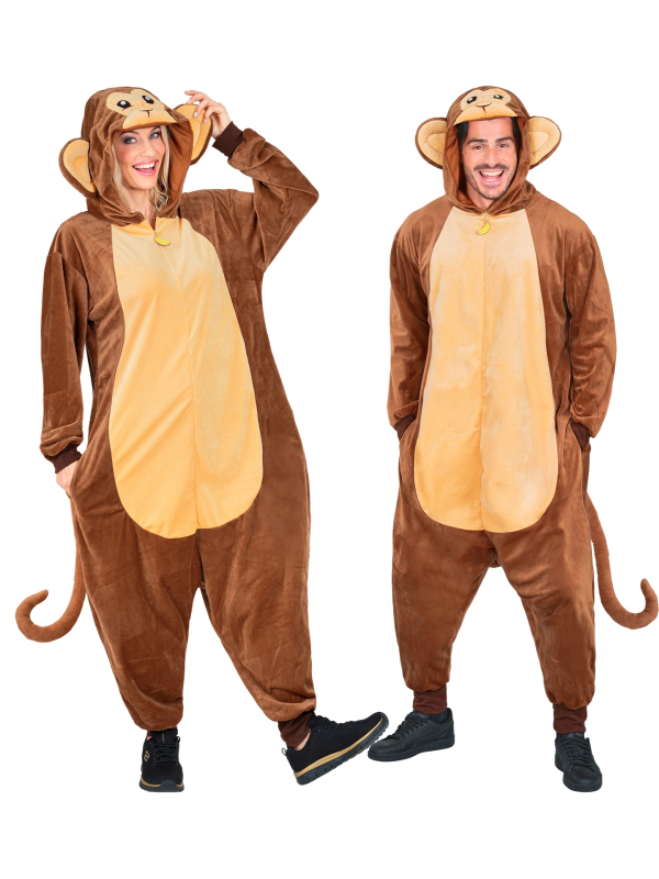 Combinaison pyjama singe – Onesie kigurumi mixte adulte