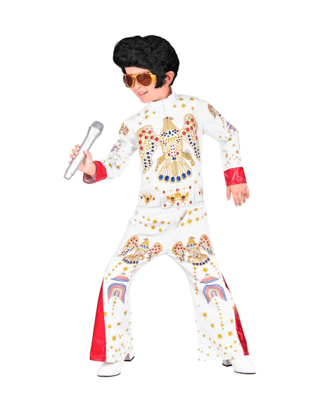 Déguisement Elvis enfant Fast Costume – Tenue rock du King