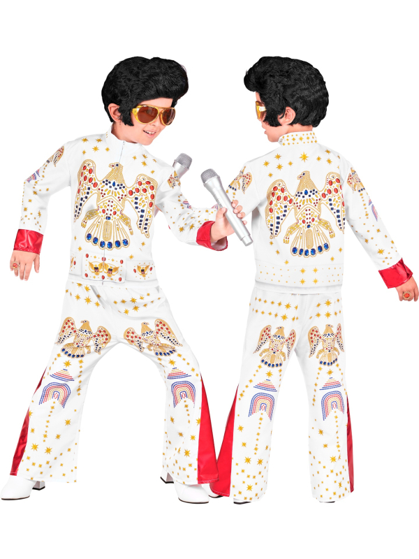 Déguisement Elvis enfant Fast Costume – Tenue rock du King