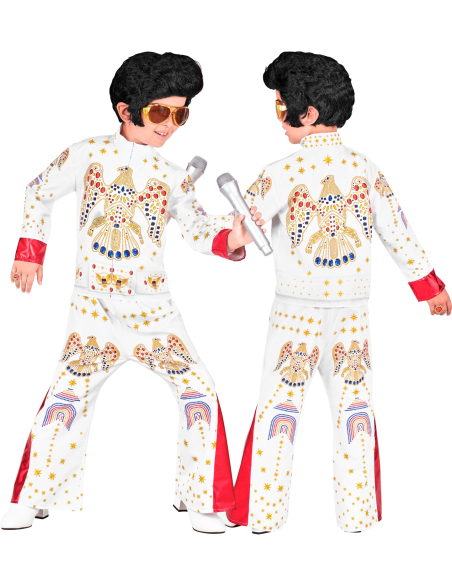 Déguisement Elvis enfant Fast Costume – Tenue rock du King