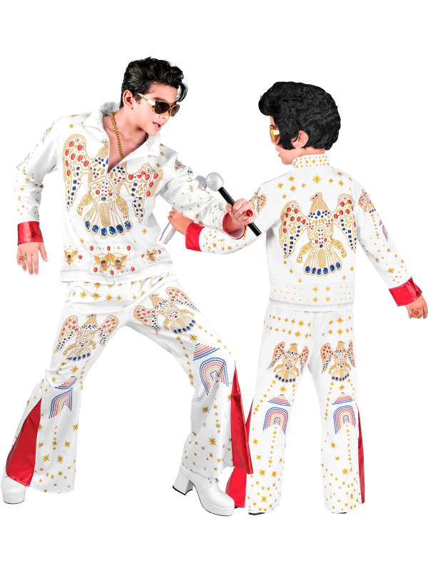 Déguisement Elvis enfant Fast Costume – Tenue rock du King