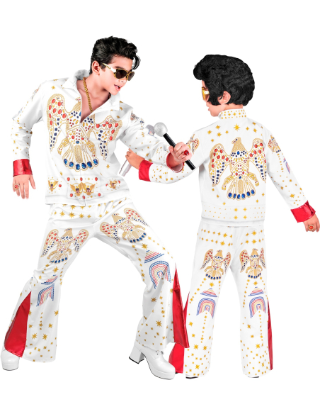 Déguisement Elvis enfant Fast Costume – Tenue rock du King
