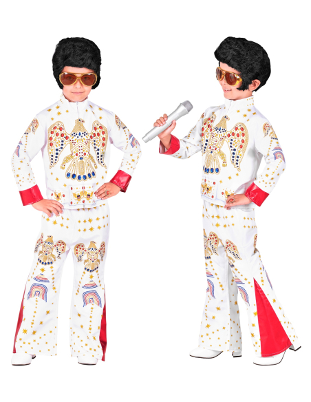 Déguisement Elvis enfant Fast Costume – Tenue rock du King