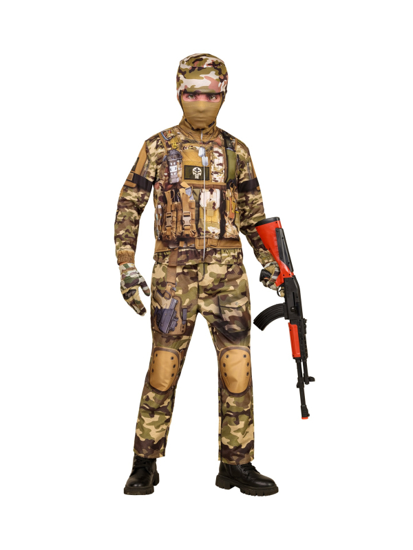 Déguisement soldat enfant – FAST Costume militaire réaliste