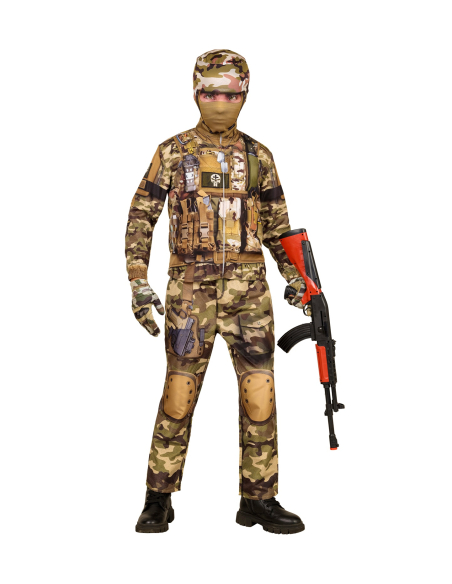 Déguisement soldat enfant – FAST Costume militaire réaliste
