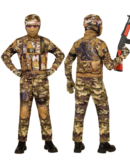 Déguisement soldat enfant – FAST Costume militaire réaliste