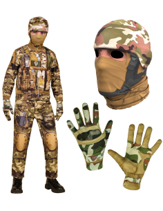 Déguisement soldat enfant – FAST Costume militaire réaliste 2