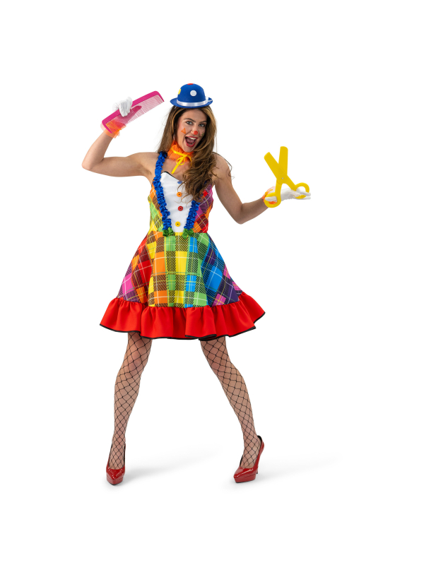 Ciseaux géants de clown – Accessoire carnaval enfant & adulte (40 cm