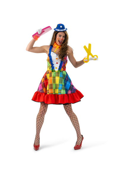 Ciseaux géants de clown – Accessoire carnaval enfant & adulte (40 cm
