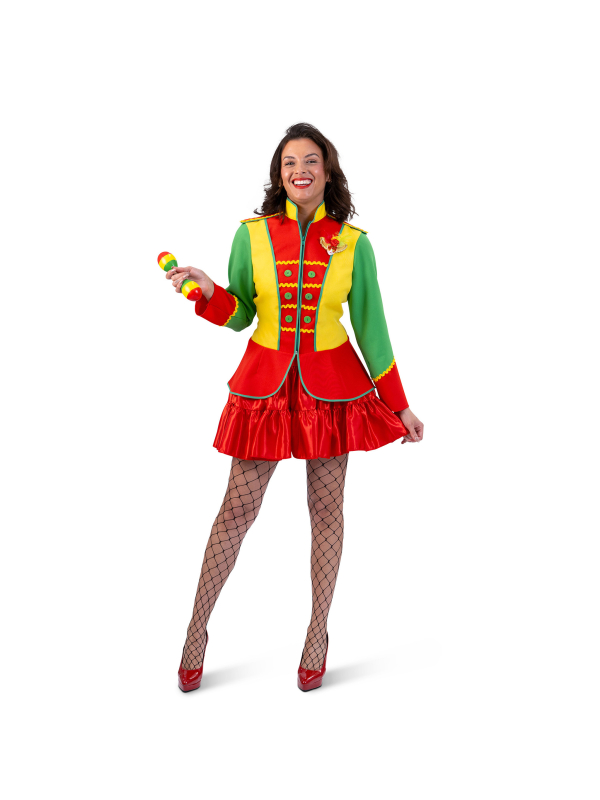 Veste de carnaval femme inspiration Brésil – Tenue de groupe pour fanfare & parade