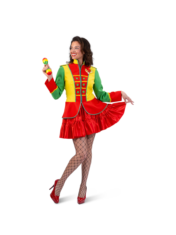 Veste de carnaval femme inspiration Brésil – Tenue de groupe pour fanfare & parade