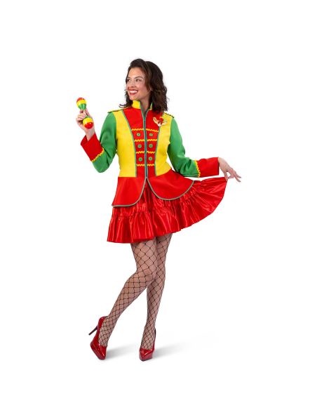 Veste de carnaval femme inspiration Brésil – Tenue de groupe pour fanfare & parade