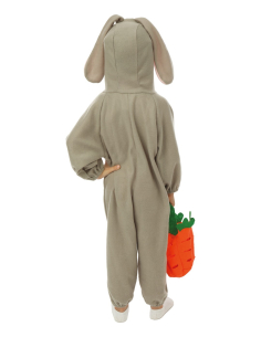 Déguisement de Lapin de Pâques Enfant avec Panier Carotte – Chasse aux Œufs Rigolote 2