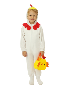 Déguisement de Poussin de Pâques Enfant avec Panier – Chasse aux Œufs Festive 2