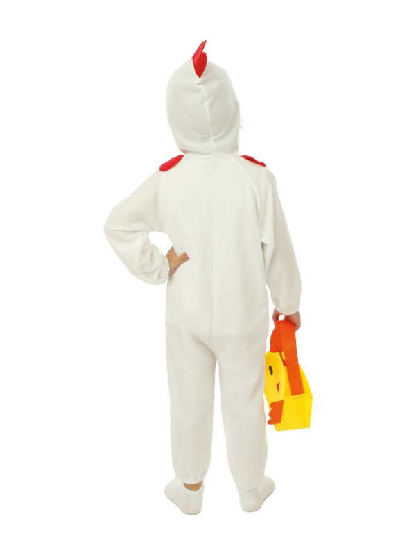 Déguisement de Poussin de Pâques Enfant avec Panier – Chasse aux Œufs Festive