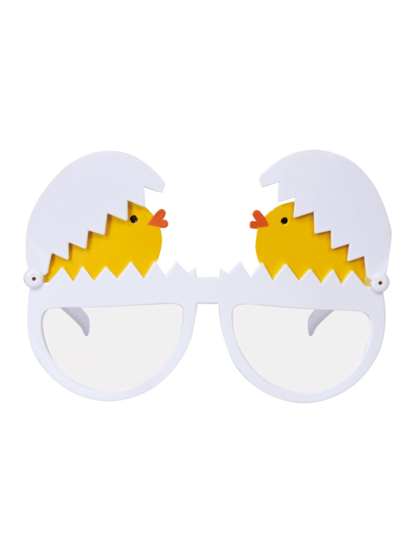 Lunettes de Pâques Poussin avec Coquille Mobile – Accessoire Ludique pour Animations