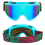Lunettes Après-Ski Party Léopard – Accessoire Festival & Soirée Hiver Arc-en-ciel
