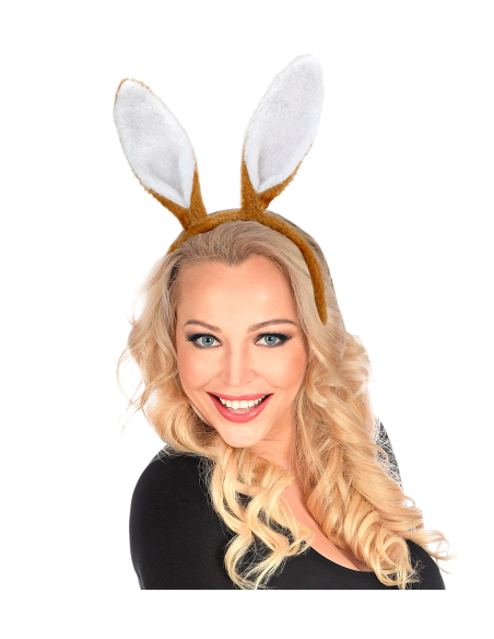 Oreilles de Lapin Marron – Accessoire Costume Pâques & Carnaval