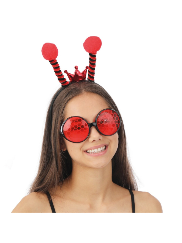 Set Coccinelle Adulte – Lunettes & Serre-tête
