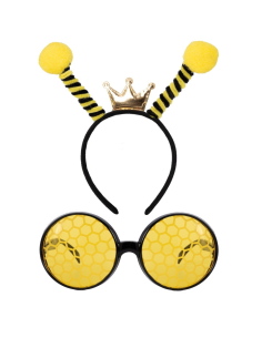 Set Abeille Adulte – Lunettes & Serre-tête