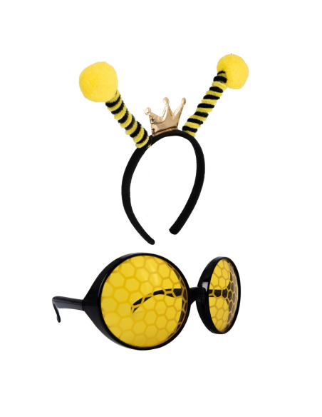 Set Abeille Adulte – Lunettes & Serre-tête
