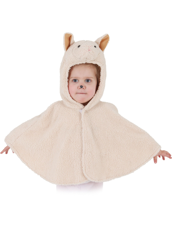 Cape mouton bébé en peluche – Déguisement agneau doux et confortable 2-3 ans