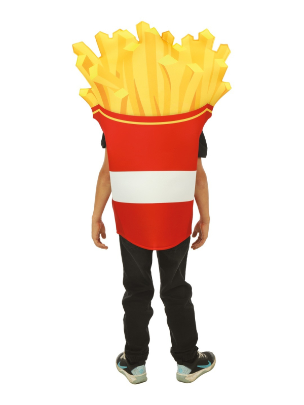 Déguisement Frites Enfant – Costume Nourriture Drôle et Original