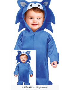 Déguisement bébé hérisson bleu – Costume mignon pour carnaval et fêtes