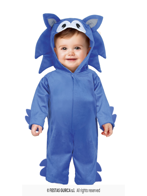 Déguisement bébé hérisson bleu – Costume mignon pour carnaval et fêtes